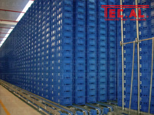 EMPTY CRATES AUTOMATED WAREHOUSES